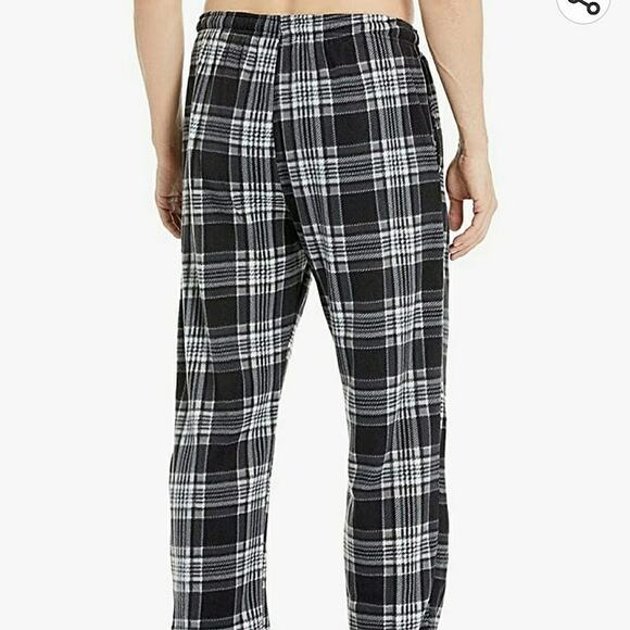 Men’s Flannel Lounge Pants NWT Large Plaid Sleepwear - Picture 3 of 4